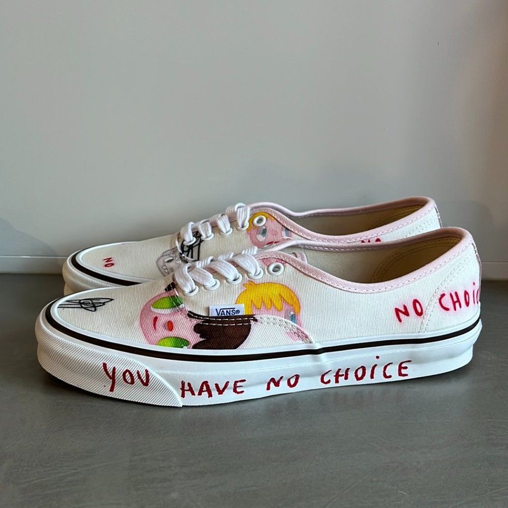 Vans x Javier Calleja OG Authentic L Potting Soil and Blushing Bride Sneakers
